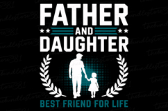 Father and Daughter svg | Father&#039;s day Svg Product Image 1
