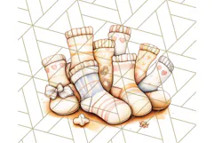 Cozy Laundry Day Clipart PNG Pastel Home Decor, Home Png Product Image 5