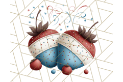 4th of July Desserts PNG Clipart, Americana Patriotic Treats Product Image 5
