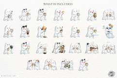 Ghost &amp; Coffee Clipart Product Image 4