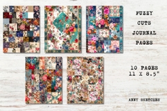 Fuzzy Cuts Collage Junk Journal Pages Printable Bundle Product Image 3