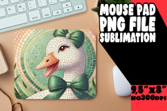 VIBRANT MOUSE PAD SUBLIMATION PNG, Goose Product Image 1