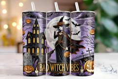 Halloween Witch Tumbler Wrap | Sublimation | Tumblers Product Image 1