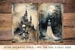 Printable Junk Journal Pages halloween 22 Product Image 1