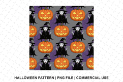 Halloween Pumpkin Pattern Png | Sublimation | Digital Paper Product Image 1