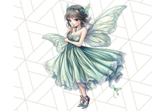 Gothic Fairy &amp; Potion Clipart, Dark Fantasy PNG Printable Product Image 5