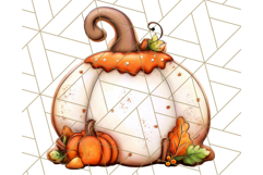 Fall Cookie Clipart PNG, Autumn Sweets Pumpkin Cookies Product Image 5