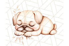 Pug Clipart PNG, Cute Dog Art, Funny Puppy Illustration Png Product Image 5