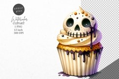 Halloween clipart, Cupcake clipart, Kids Halloween Product Image 1