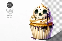 Halloween clipart, Cupcake clipart, Kids Halloween Product Image 1