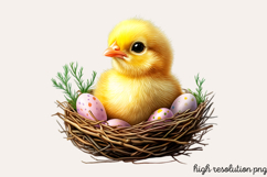 Soft Spring Clipart Bundle PNG Product Image 17