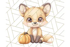 Woodland Nursery Baby Animals And Fantasy Forest PNG Clipart Product Image 5