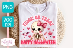 Pink Halloween sublimation bundle | Cute Halloween PNG Product Image 18