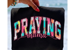 Christian Mom PNG Bundle Praying Mama, Loved, Hope, Grace Product Image 4