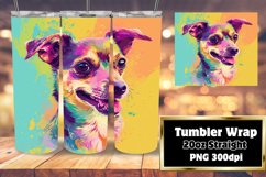 Splash of Canine Charm Tumbler Design Product Image 1