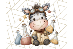 Zoo Animal Occupations PNG, Cute Career Clipart Product Image 5
