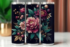 Spring Tumbler Wrap 20 oz - peony Product Image 1