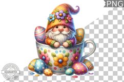 Easter Gnome Sublimation - Clipart PNG Design Product Image 1