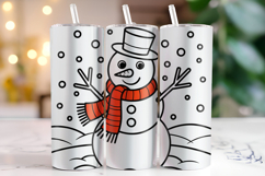 Christmas Snowman Svg | Christmas Svg | Svg Cut Files Product Image 1