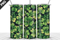 St Patrick&#039;s Day Tumbler Wrap| Sublimation Design Product Image 1