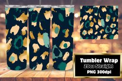 Bold Beauty: Leopard Print Tumbler Wraps - 20oz Product Image 1