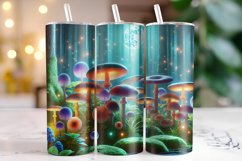 Mushrooms Tumbler Wrap | Sublimation | Tumblers Product Image 1