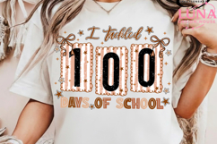 I Tackled 100 Days Of School Png 100 Days of School Football Product Image 3