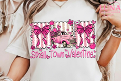 Retro Small Town Valentines Png, Western Valentines Png Product Image 4