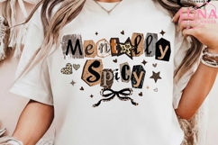 Mentally Spicy Sarcastic PNG Sassy Funny Mental Health Png Product Image 1