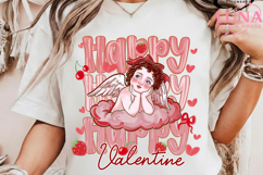 Coquette Cupid Valentine Png, Preppy Valentines Day Png Product Image 5