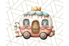 Royal Carriage & Princess Vehicle PNG Clipart for Fairytales Product Image 5