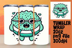 GLAMOROUS 20oz Tumbler Template , Monster Product Image 1