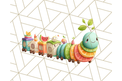 Tropical Fruit Party Animals PNG Clipart, Cute Summer Animal Product Image 5