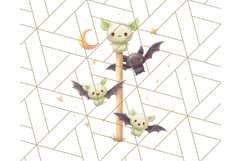Halloween Costume Parade Clipart PNG with Monsters Clip Art Product Image 5