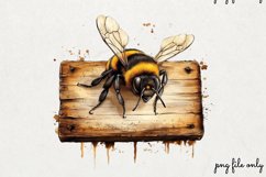 Spring Bees Clipart PNG Product Image 1