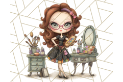 Cute Career Clipart Watercolor Professions Clip Art for Kids Product Image 5
