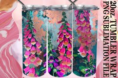 15x Bright 3D Spring Bloom Tumbler Wrap Bundle - Sublimation Product Image 5