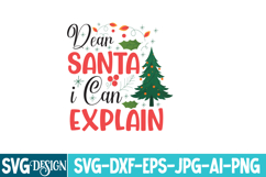 Have a Holly Jolly Christmas SVG Cut File,Christmas SVG Product Image 2