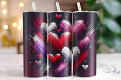 Happy Valentine Day Tumbler Wrap Product Image 1