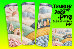 Customizable 20oz Tumbler File , Holiday Product Image 1