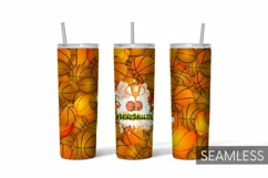 Basketball Life Tumbler | Sublimation | Taper | Straight Product Image 1