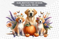 Halloween Dog - Halloween clipart Sublimation PNG Design Product Image 1