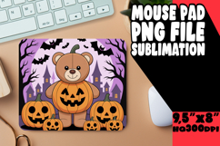 Playful Mouse Pad Designs for Gifts, Cute Bear Product Image 1