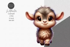 Farm animals clipart, Goat clipart, Cute animals Product Image 1