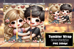 20oz Tumbler Template for Personal Use , 3D Characters Product Image 1