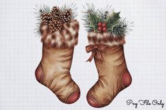 Olive Green Christmas Clipart Product Image 1