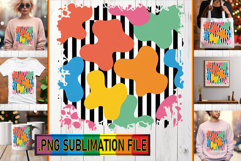 Cozy TSHIRT Gift Ideas PNG, Funky Pattern Product Image 1