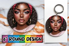 Luminous Car Coasters Round Design, 3D Heart Product Image 1