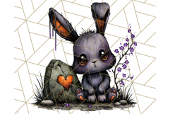 Enchanted Graveyard Halloween PNG Clipart Product Image 5
