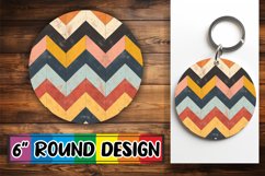 Coastal Charm: Sublimation Circle &amp; Keychain Splendor Product Image 1